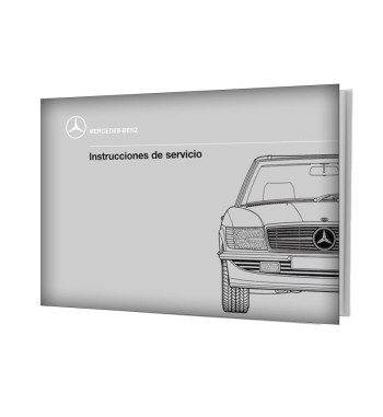 Manual Mercedes Benz 300 SL | Instrucciones de Servicio | W107