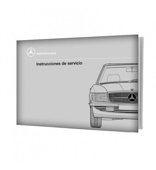 Manual Mercedes Benz 300 SL | Instrucciones de Servicio | W107