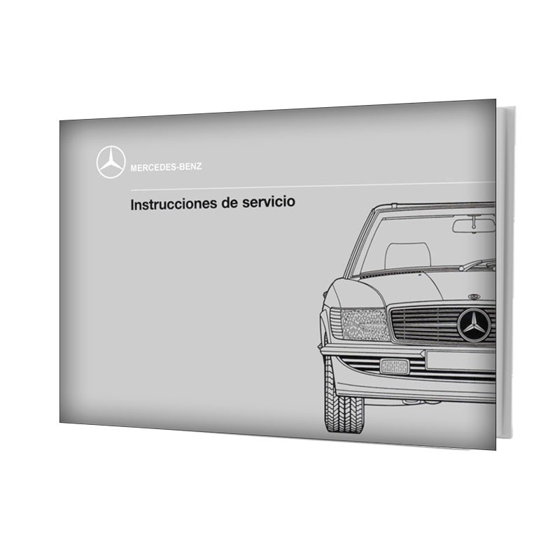 Mercedes Benz 300 SL Manual | Instrucciones de Servicio | W107