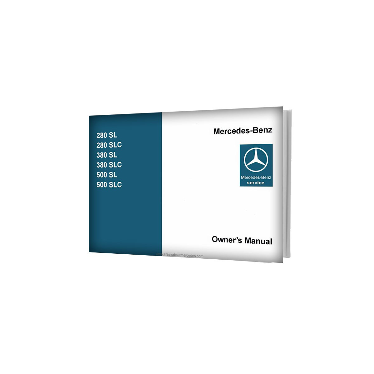 Mercedes-Benz SL R107 and SLC C107 | Owner’s manual cover