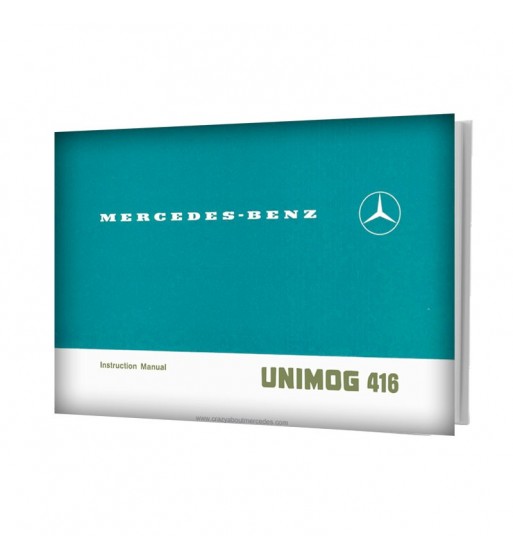 Mercedes Benz UNIMOG U416 Instruction Manual