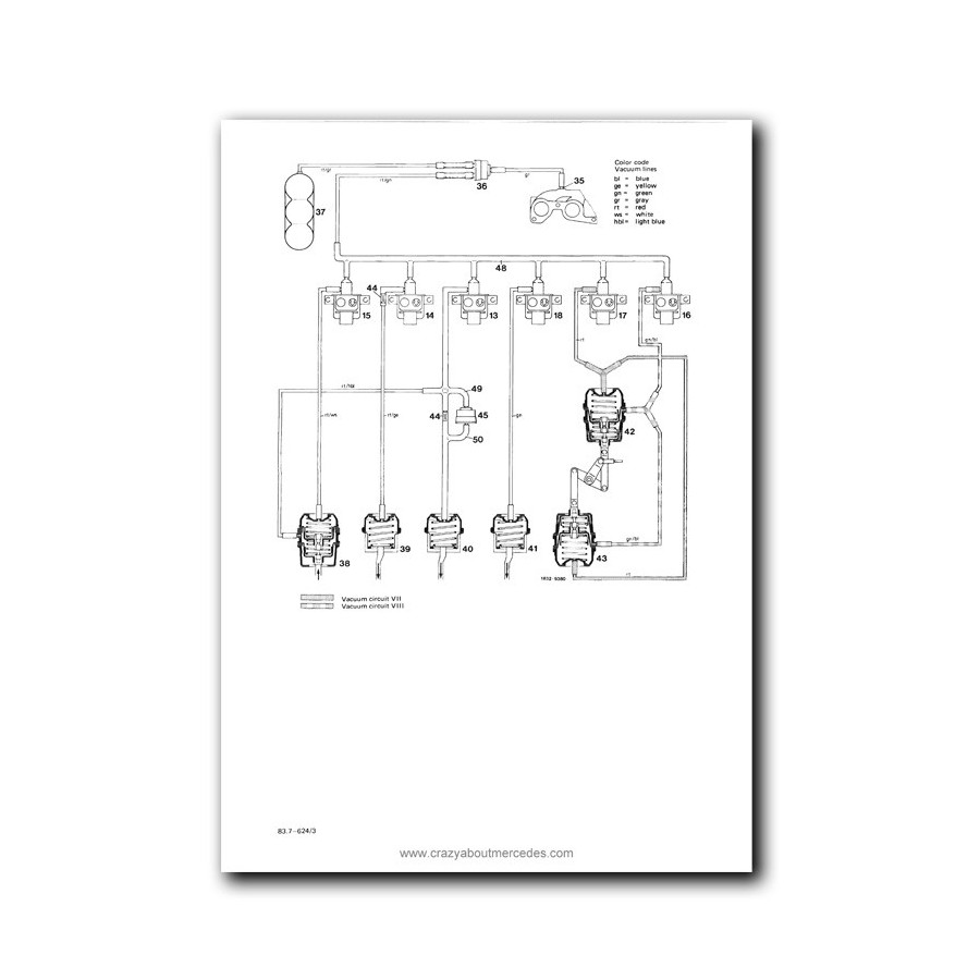 Mercedes Benz Service Manual Automatic Climate Control Model 126