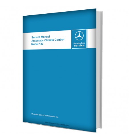 Mercedes Benz Service Manual Automatic Climate Control Model 123