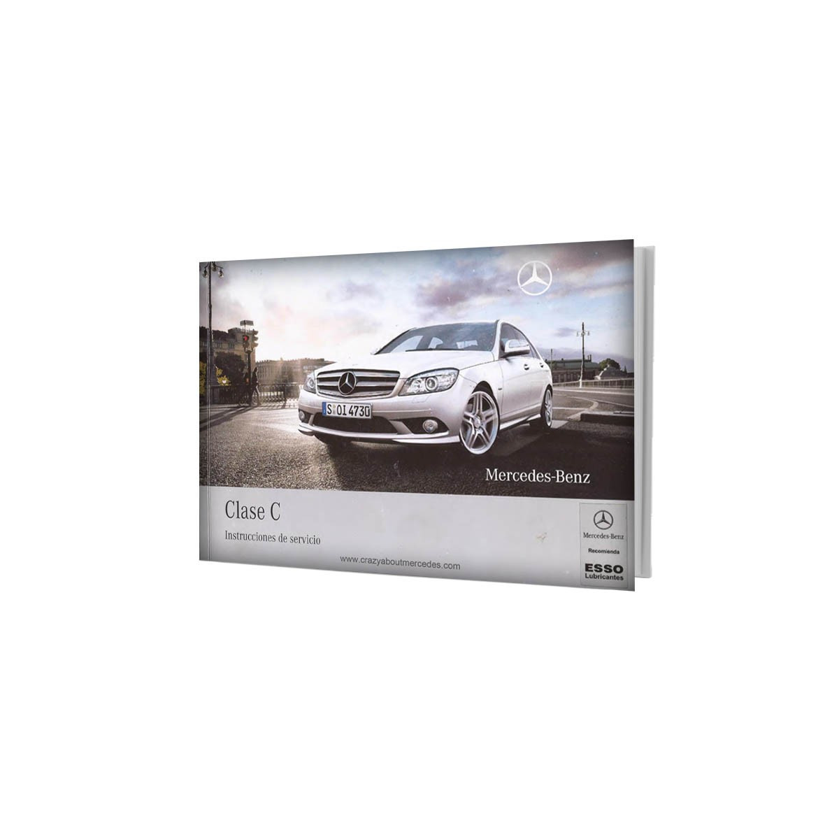 Mercedes-Benz Clase C W204 | Portada del manual Instrucciones de Servicio