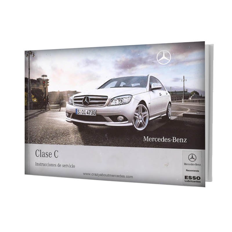 Mercedes-Benz Clase C W204 | Portada del manual Instrucciones de Servicio