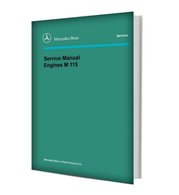 Mercedes-Benz Engine M115 | Manual cover
