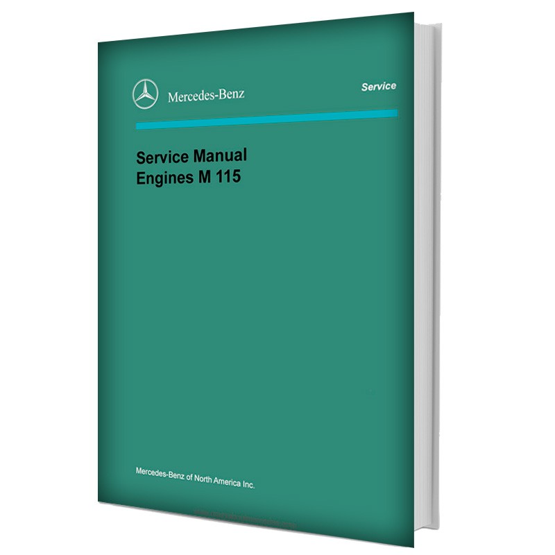 Mercedes-Benz Engine M115 | Manual cover