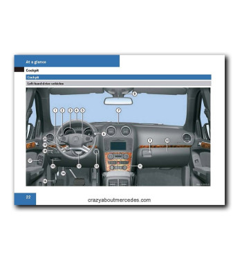 Mercedes-Benz M-Class W164 | Cockpit and Controls
