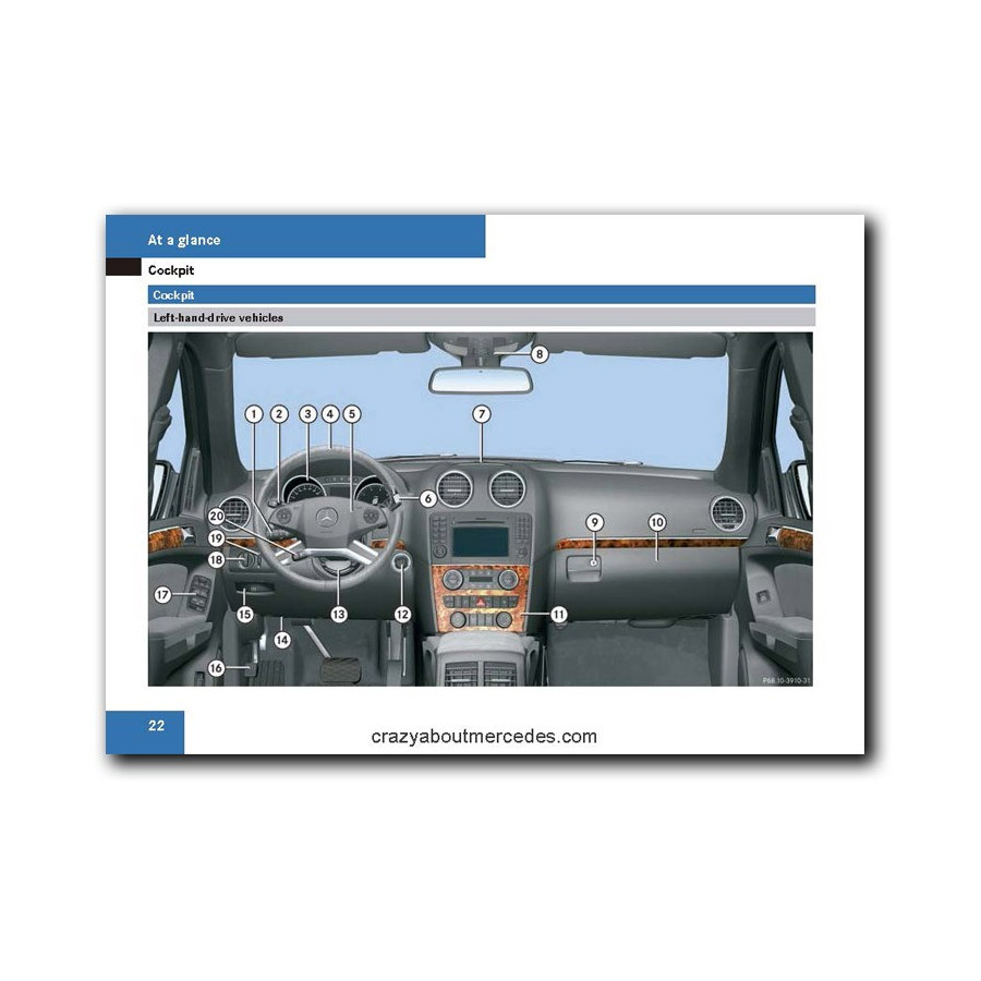 Mercedes Benz ML 350 | M-Class Owner's Manual | W164