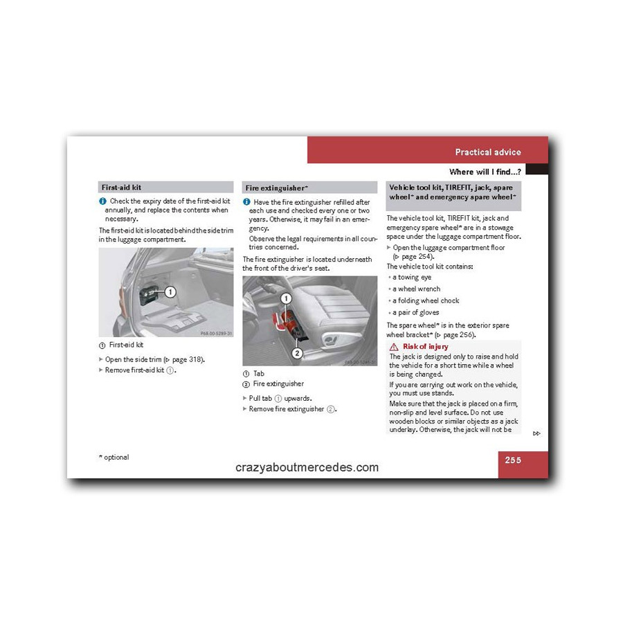 Mercedes Benz ML 350 | M-Class Owner's Manual | W164