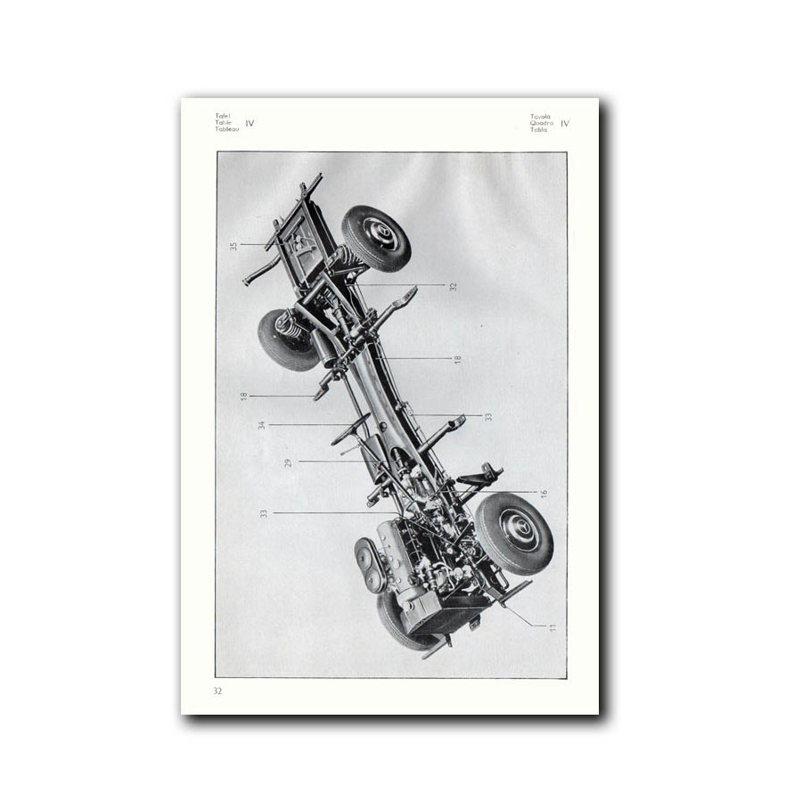 Mercedes Benz Type 300 Manual | Catalog "A" (1952) | W186 | Adenauer