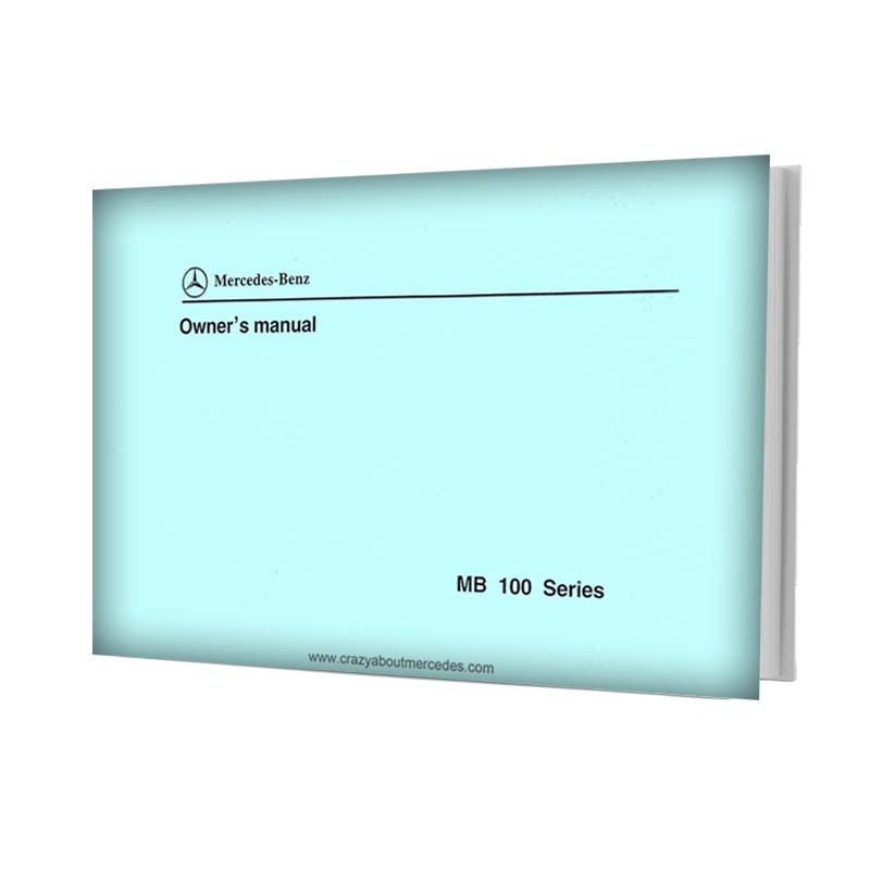 Mercedes-Benz MB 100 Series W631 | Owner's Manual cover