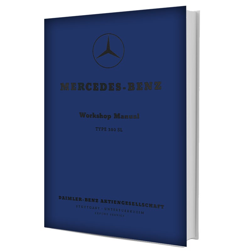 Workshop Manual Mercedes Benz Type 300 SL | W198