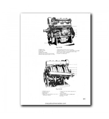 Workshop Manual Mercedes Benz Type 300 SL | W198