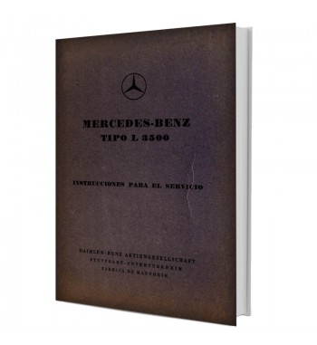 Mercedes Benz Tipo L 3500 Instrucciones para el Servicio