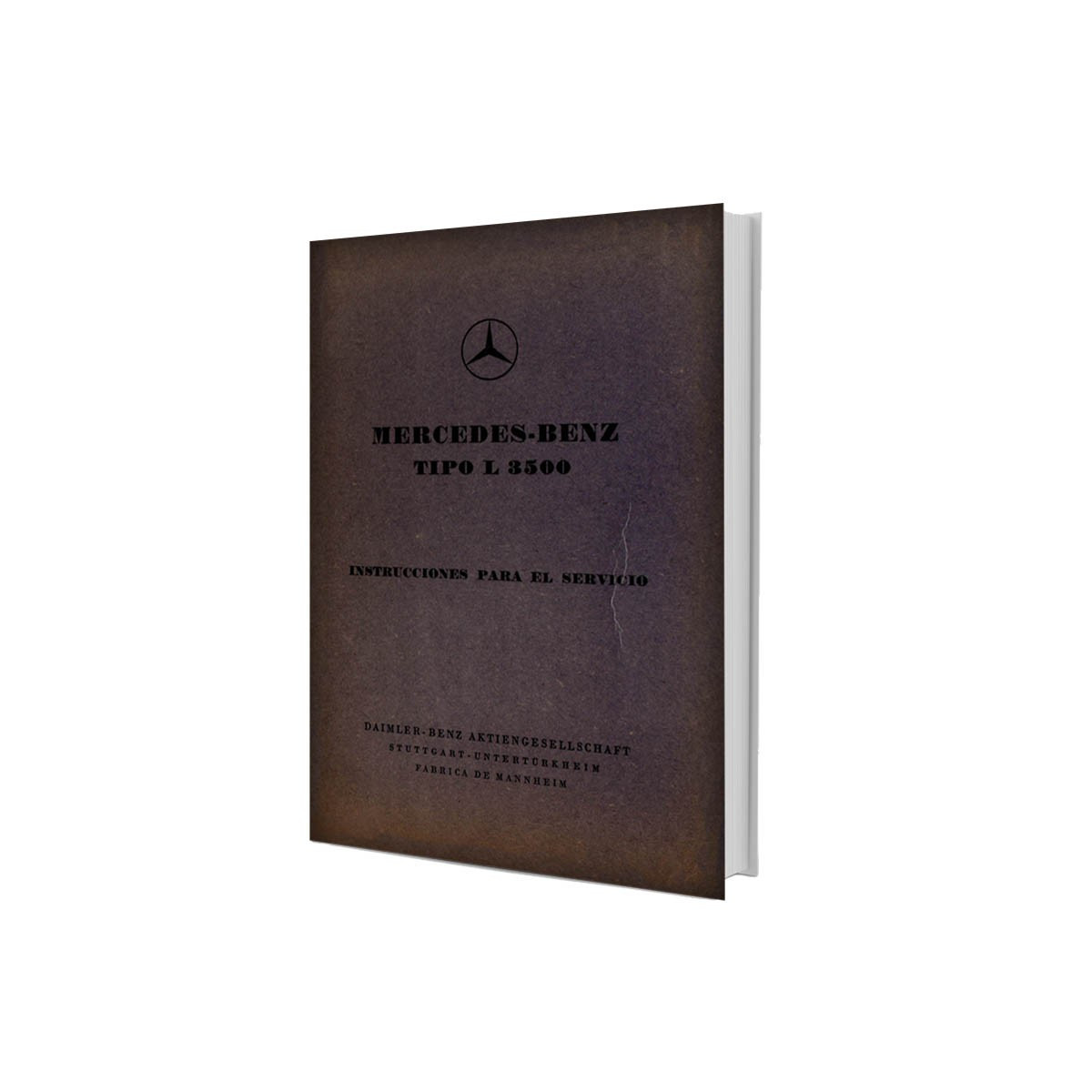 Mercedes-Benz L 3500 | Portada de Instrucciones para el Servicio