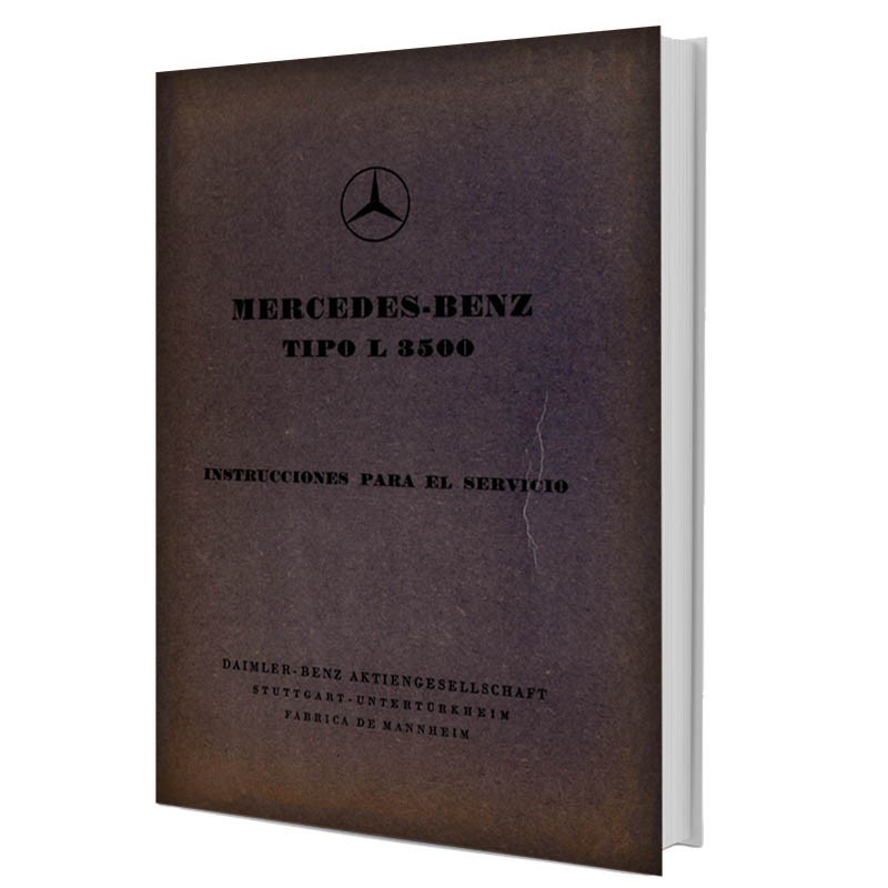 Mercedes-Benz L 3500 | Instrucciones para el Servicio cover