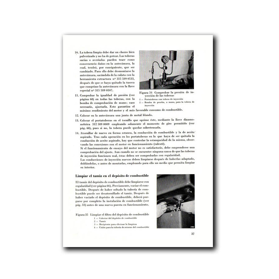 Mercedes Benz Tipo L 3500 Instrucciones para el Servicio