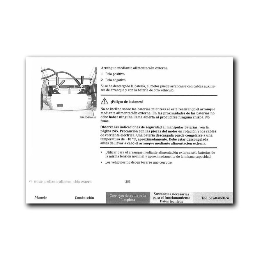 Mercedes Benz Vito 110 CDI | Instrucciones de Servicio | W638