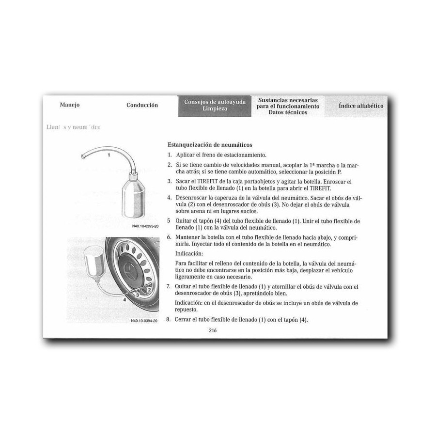 Mercedes Benz Vito 112 CDI | Instrucciones de Servicio | W638