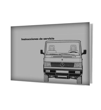 Mercedes-Benz MB 100 D - MB 180 D W631 | Portada del manual Instrucciones de Servicio