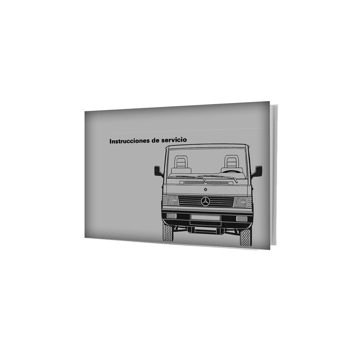 Mercedes-Benz MB 100 D - MB 180 D W631 | Portada del manual Instrucciones de Servicio