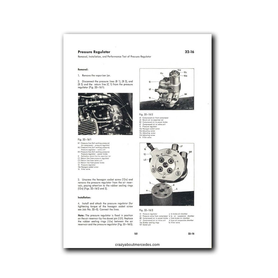 Mercedes Benz Workshop Manual Type 600 | The Grand Mercedes | W100