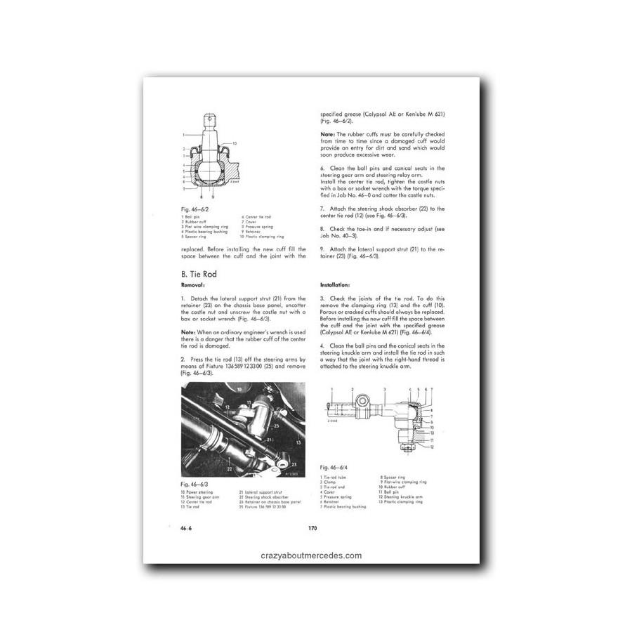 Mercedes Benz Workshop Manual Type 600 | The Grand Mercedes | W100