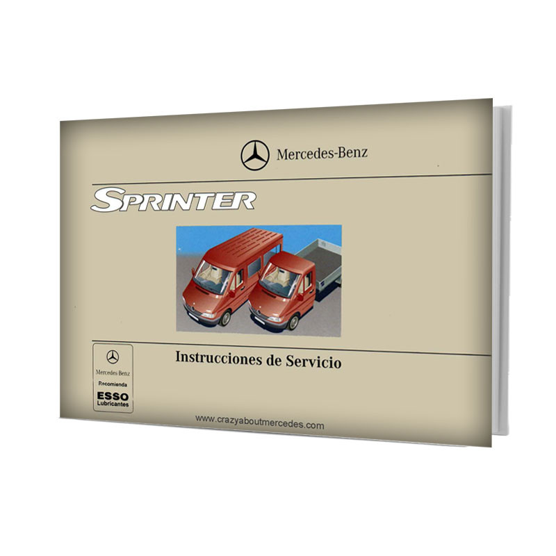 Mercedes-Benz Sprinter W901-W905 | Instrucciones de Servicio manual cover
