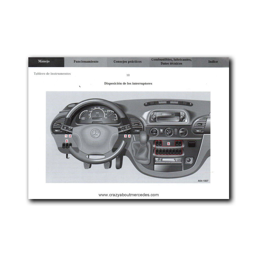 Mercedes Benz Sprinter Instrucciones de Servicio W901-905