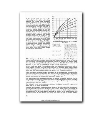 Manual Mercedes Benz 190 SL | Instruction Manual Edition A | W121.