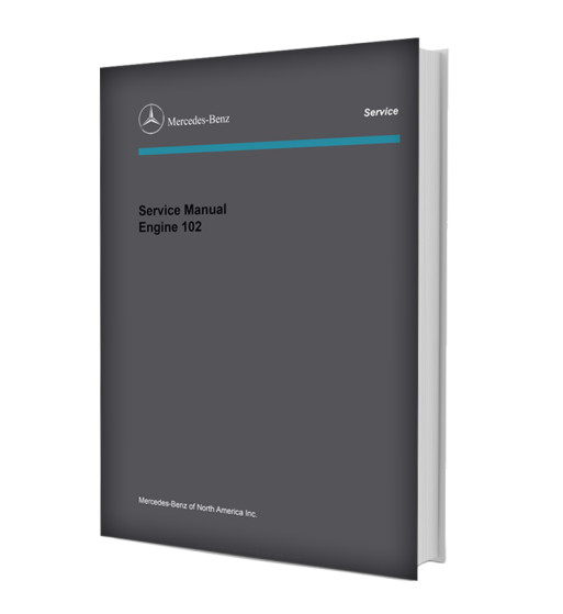 Mercedes-Benz Engine M102 | Manual cover