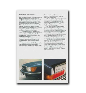 Mercedes-Benz SL R107 | Aerodinámica, iluminación y diseño exterior