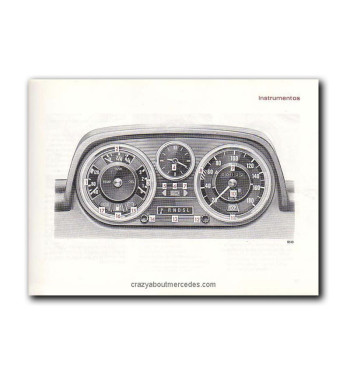Mercedes-Benz W115 Diésel | Cuadro de instrumentos