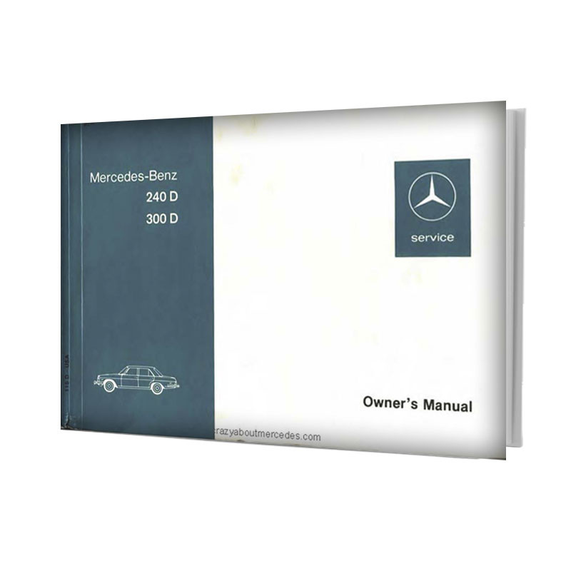 Mercedes-Benz W115 | Owner's Manual Cover