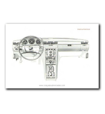 Mercedes-Benz 450 SEL 6.9 W116 | Instruments and controls