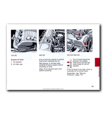 Mercedes-Benz W463 | Control del nivel de aceite