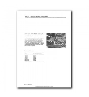 Mercedes Benz Service Manual V-8 Engines M 116 (3.5-ltr.), M 117 (4.5-ltr.)