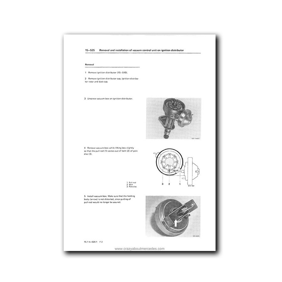 Mercedes Benz Service Manual V-8 Engines M 116 (3.5-ltr.), M 117 (4.5-ltr.)