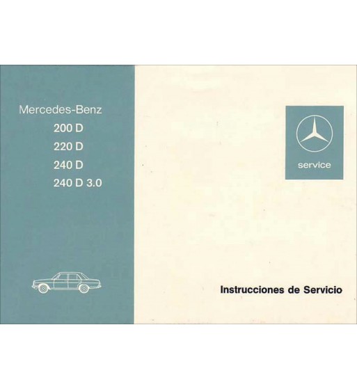 Manual de Usuario del Mercedes Benz 220 D | W115 | PDF