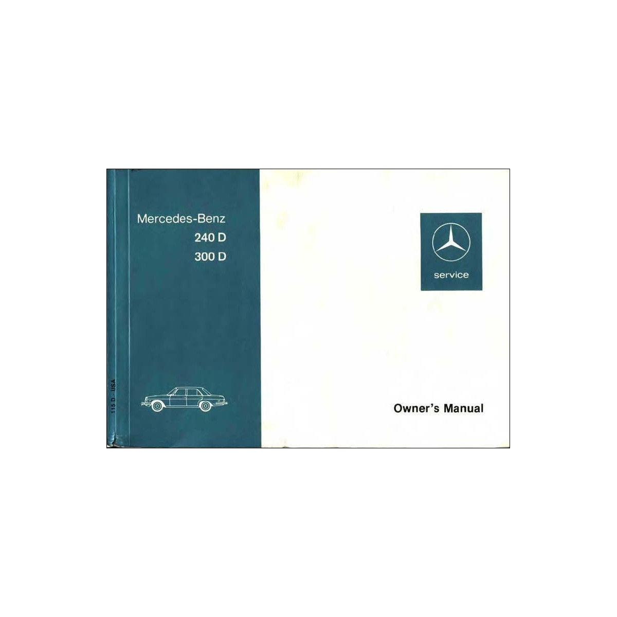 Mercedes-Benz W115 | Owner's Manual cover