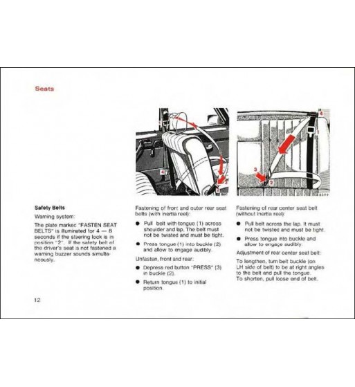 Mercedes Benz 300 D Owner's Manual | W115 | PDF