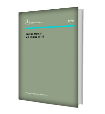 Mercedes-Benz Engine M119 | Manual cover