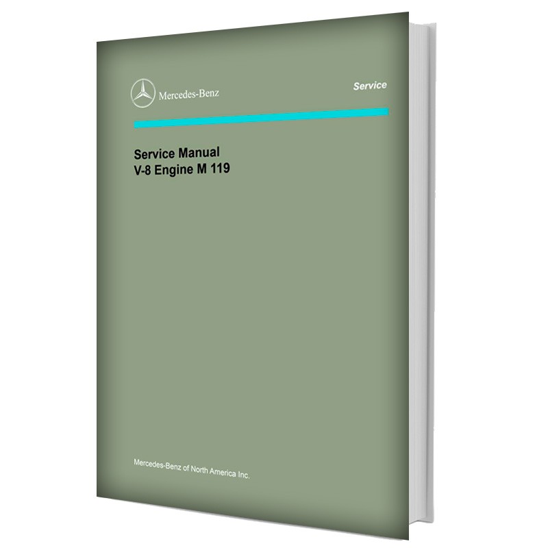 Mercedes Benz Service Manual V-8 Engine M 119