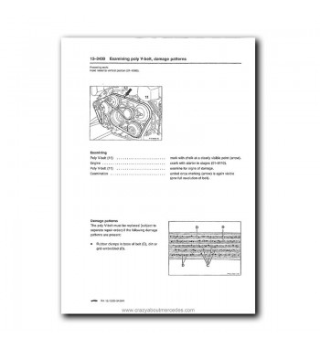Mercedes Benz Service Manual V-8 Engine M 119