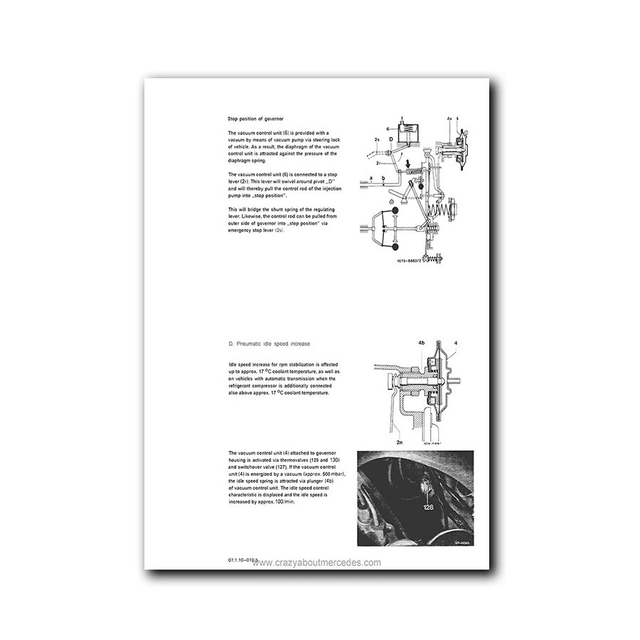 Mercedes Benz Service Manual Engine 601