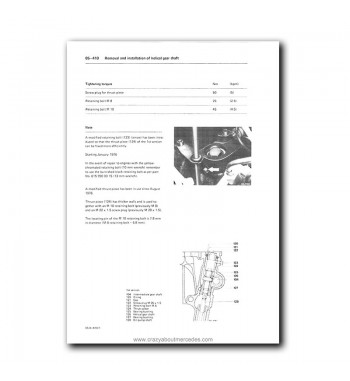 Mercedes Benz Service Manual Engines 615, 616, 617.91