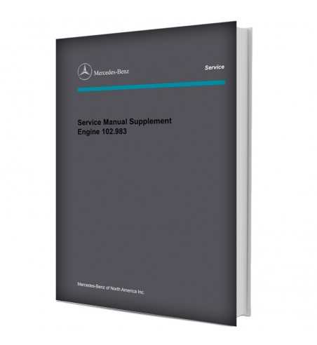 Mercedes Benz Service Manual Supplement Engine 102.983