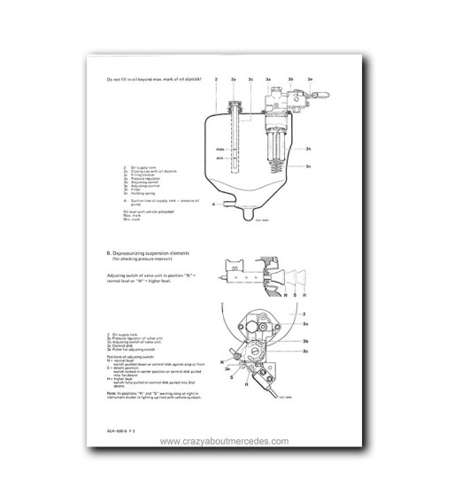 Mercedes Benz W116 & Service Manual Volume 1 PDF