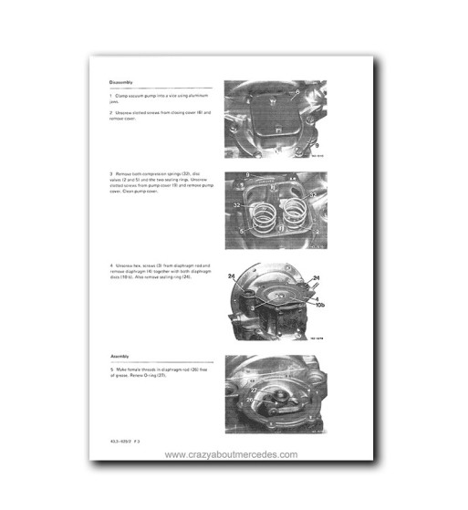 Mercedes Benz W116 & Service Manual Volume 1 PDF